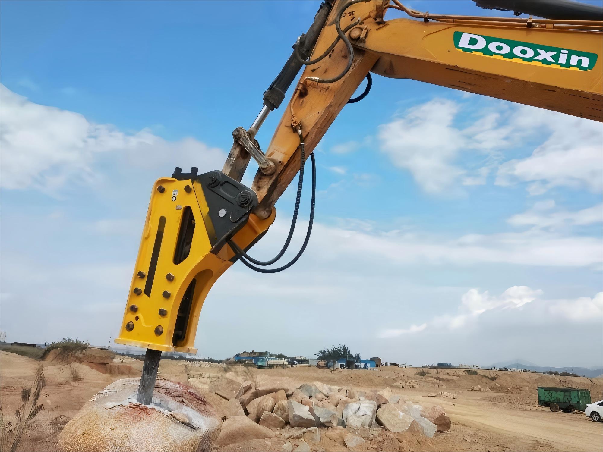 Aksesoris Penting Penggalian Crawler - Breaking Hammer