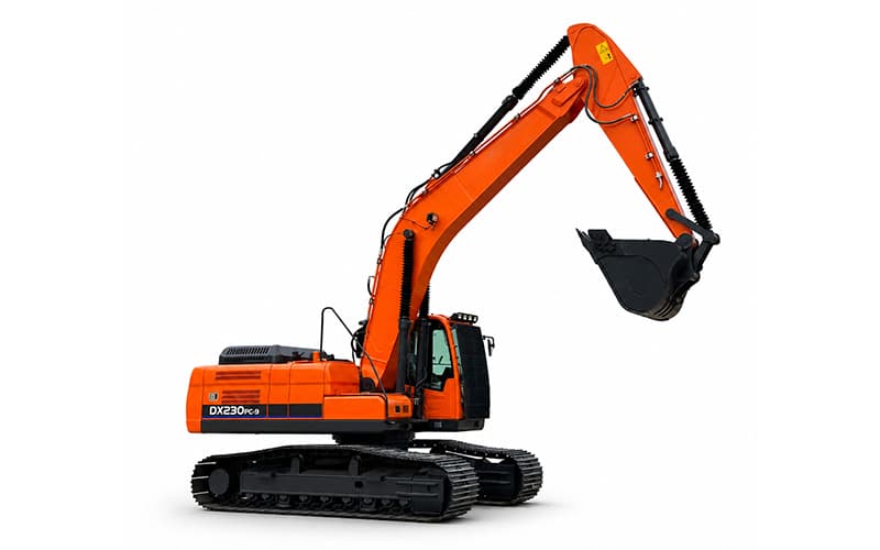 DX230PC-9 21.6-Ton Crawler Excavator: Spesifikasi Tugas Berat kanggo Karya Berkinerja Tinggi