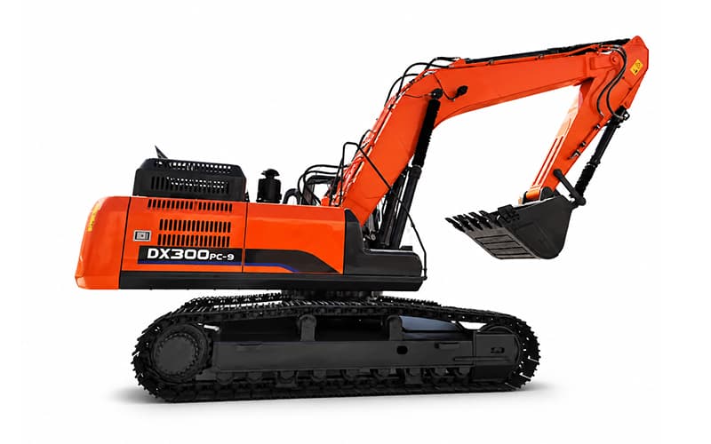 DX300PC-9 29.5 Ton Crawler Excavator: Dhuwur Daya, Kapasitas Bucket Gedhe-Mung-muter kanggo Mining lan Earthmoving